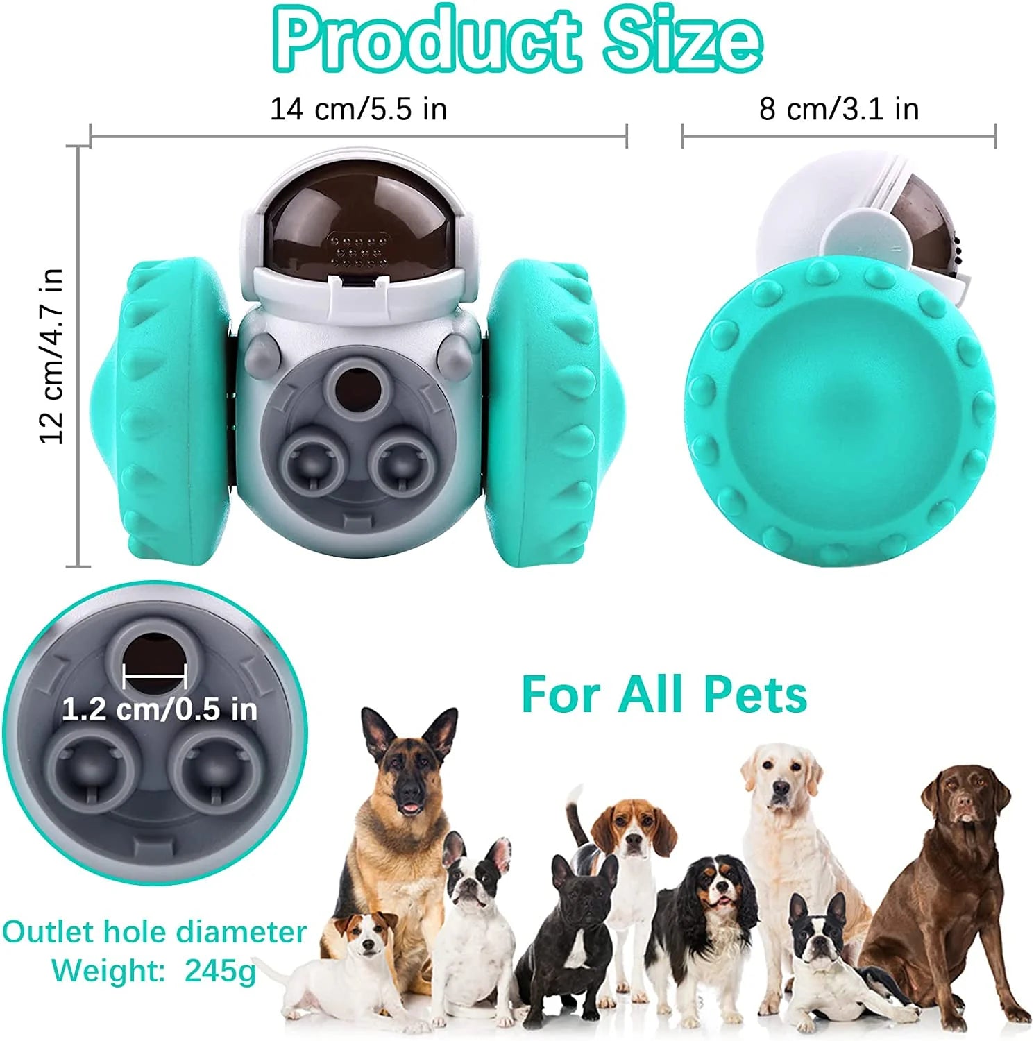 Anxiety easing treat puzzle for all pets