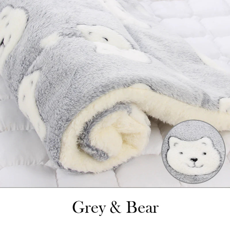 Luxury soft pet anxiety blanket