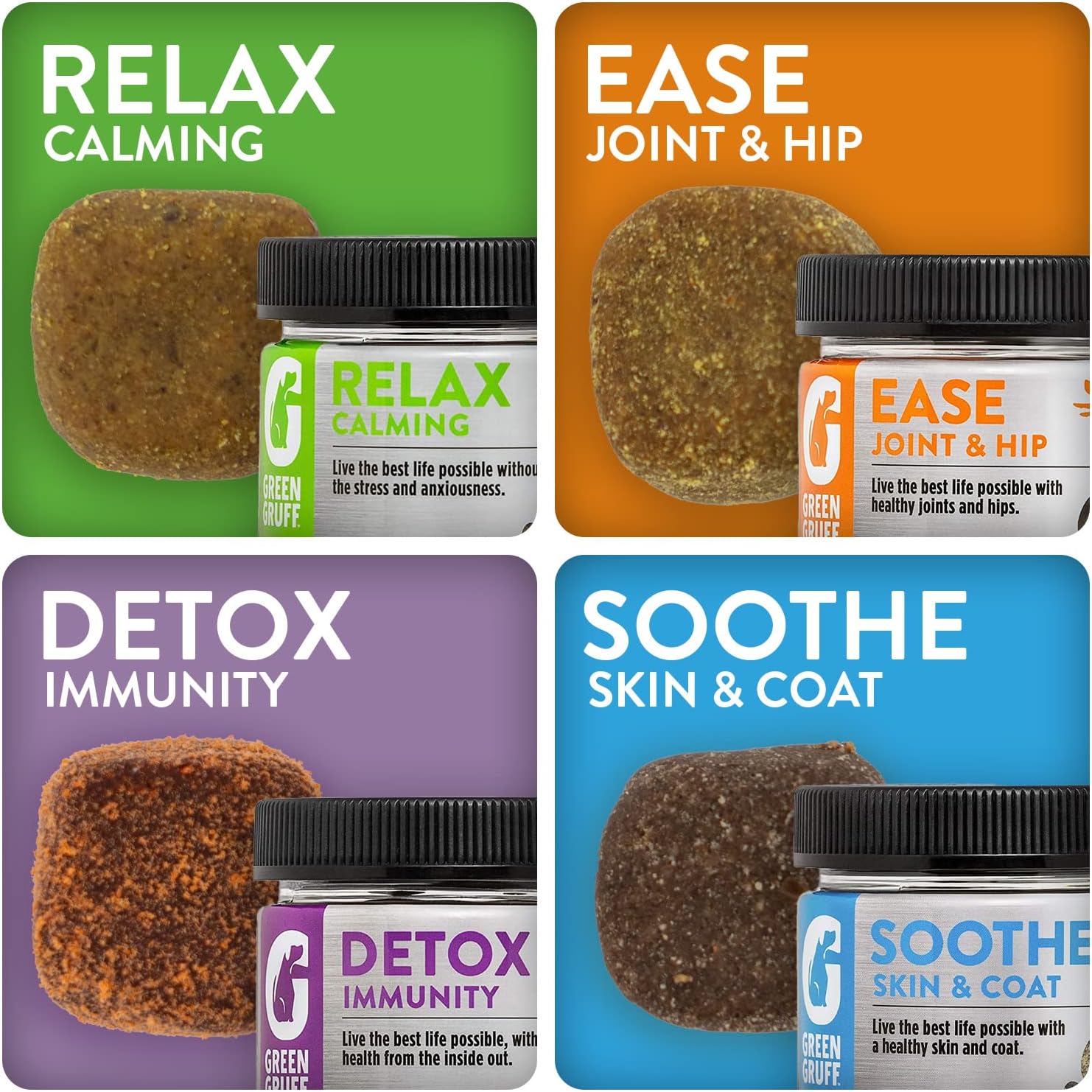 Natural Calming Chews for Dogs separation anxiety